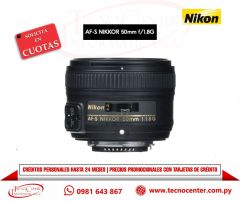  Lente Nikon 50mm F/1.8G.